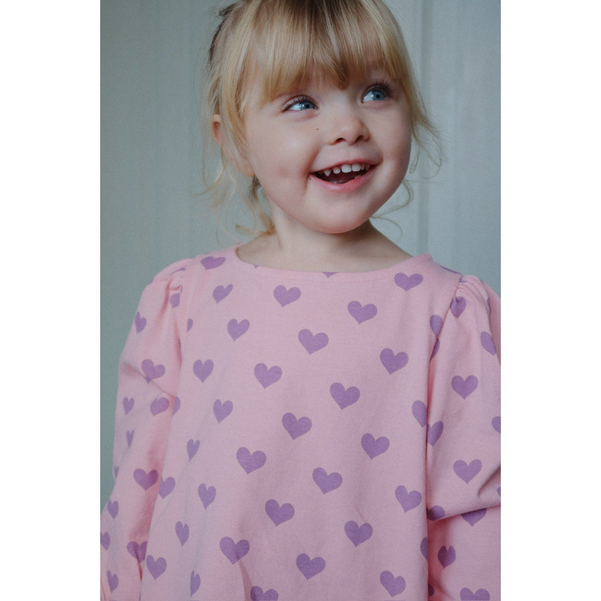 Konges Sløjd Hortensia Coeur Drey Slit Bluse GOTS