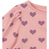 Konges Sløjd Hortensia Coeur Drey Slit Bluse GOTS