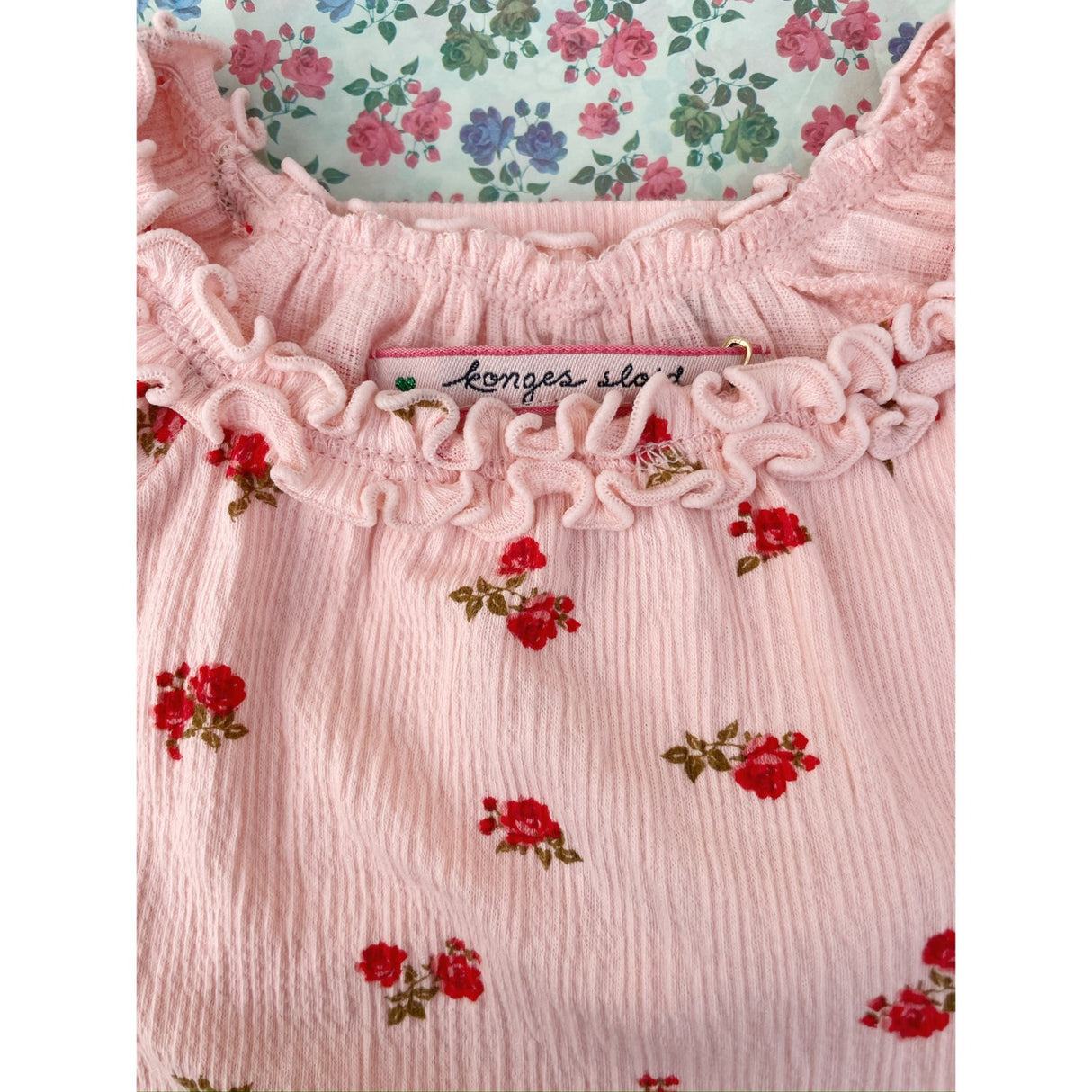 Konges Sløjd Rosa Pink Chleo Kjole GOTS