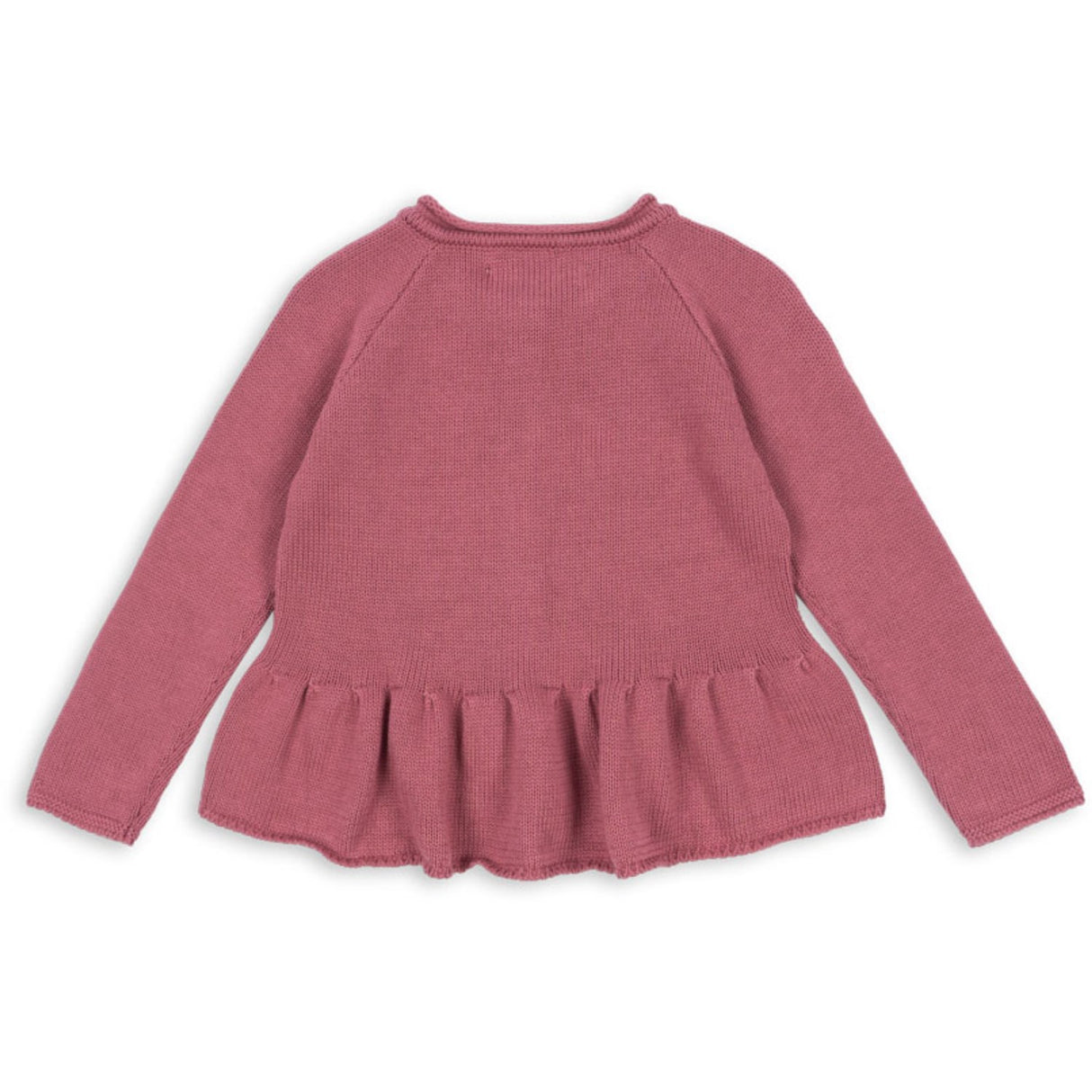 Konges Sløjd Deco Rose Cabby Frill Cardigan GOTS