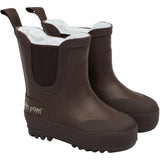 Pom Pom Chocolate Brook GumBoots Thermo Ankle