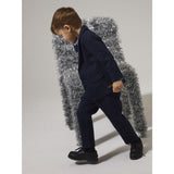 Name It Navy Blazer Check Nmmrobino Sweat Blazer Unb