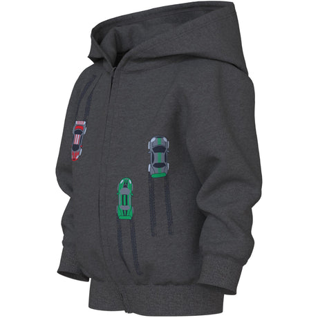 Name It Dark Grey Melange Cars Nmmvoltinus Nreg Sweat Card Wh Bru