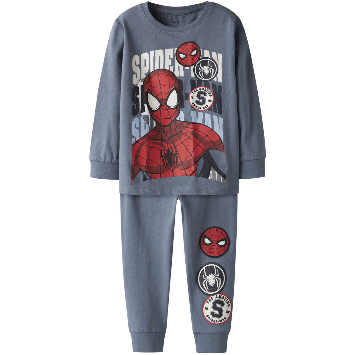 Name It Flint Stone Nmmocti Spider Ls Nightset Mar