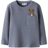 Name It Flint Stone Nmmrofus Ls Nreg Top