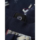 Name It Navy Blazer Nmmsofus Nreg Sweat Bukser Bru