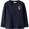 Name It Navy Blazer Nmmrofus Ls Nreg Top