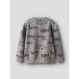 Name It Grey Melange Nmmreiner Ls Nreg Sweat Bru Box