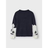 Name It Navy Blazer Nknrebo Ls Strikk Box