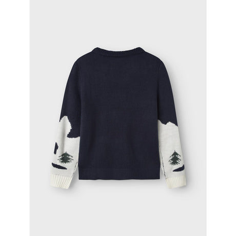 Name It Navy Blazer Nknrebo Ls Strikk Box