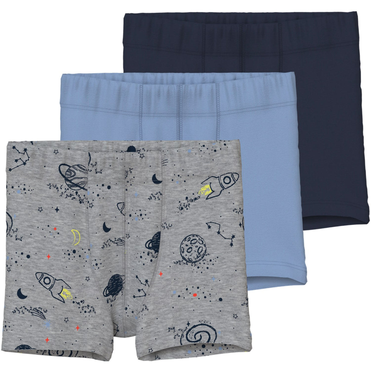 Name It Grey Melange Nmmtights 3P Grey Space Noos