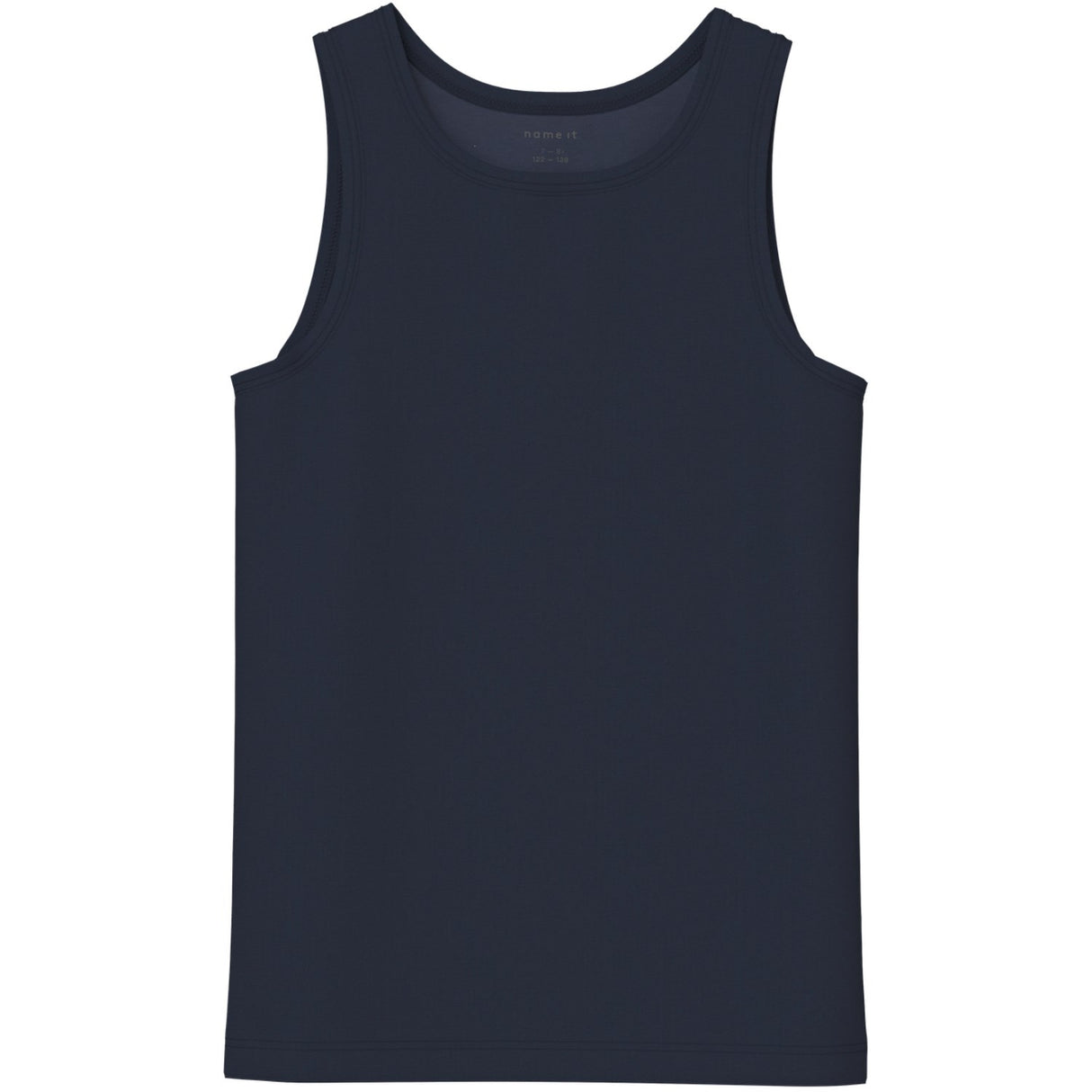 Name It Grey Melange Nmmtank Topp 2P Grey Firetruck Noos