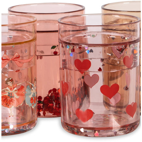 Konges Sløjd Rose Multi 4 Pakke Glitter Cups