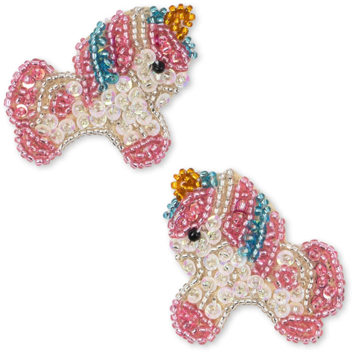 Konges Sløjd Unicorn 2 Pakke Unicorn Beaded Hair Clips