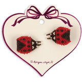 Konges Sløjd Ladybug 2 Pakke Ladybug Beaded Hair Clip