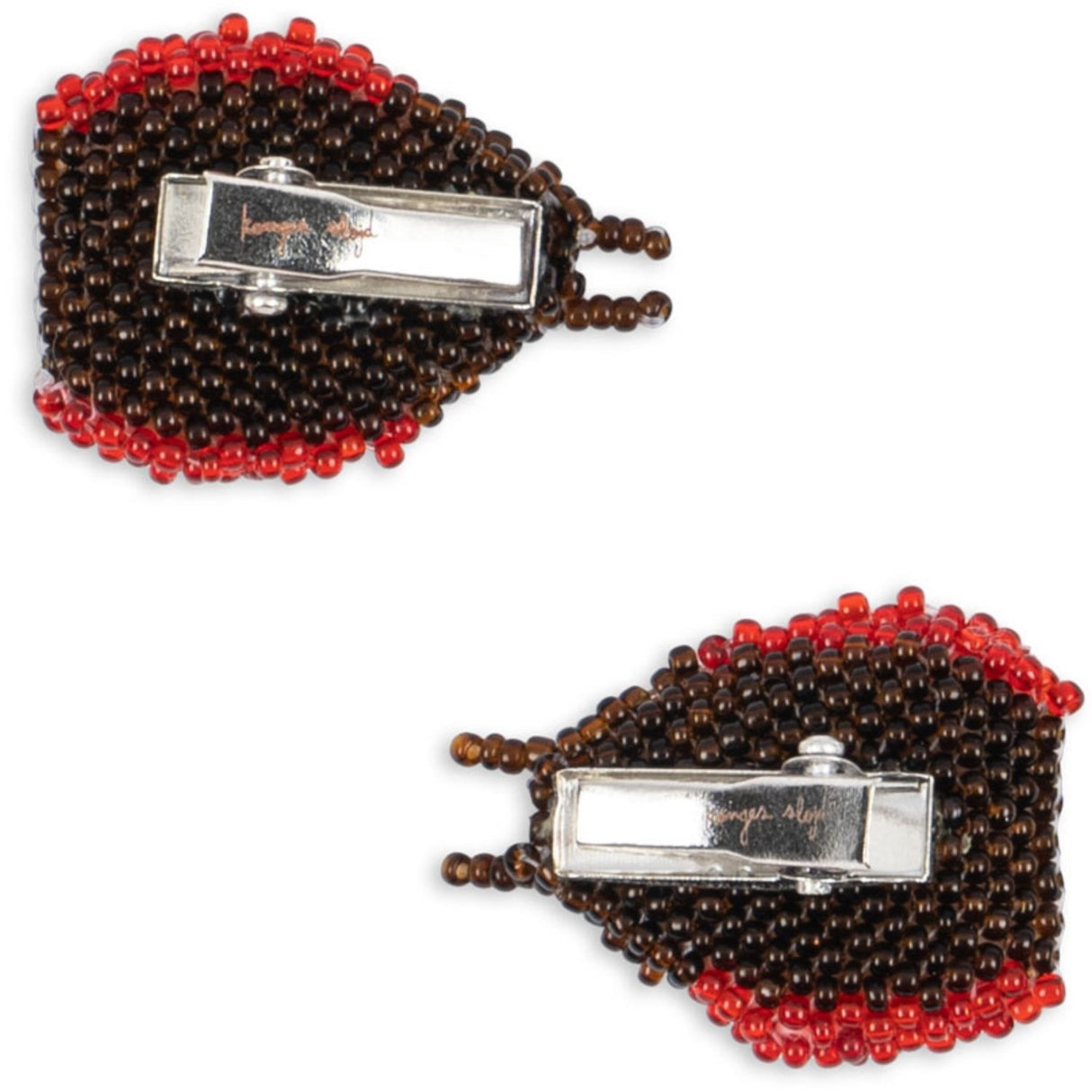 Konges Sløjd Ladybug 2 Pakke Ladybug Beaded Hair Clip