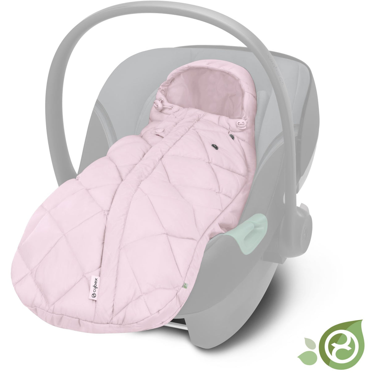 Cybex Powder Pink Snøgga Mini* Kørepose