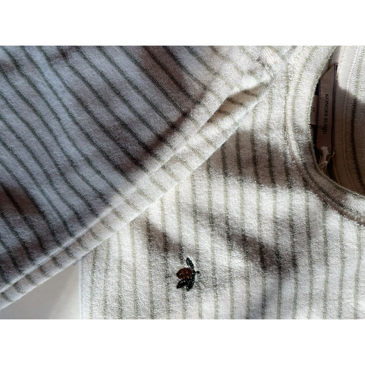 Konges Sløjd Tea Stripe Itty Sweat Skjorte GOTS