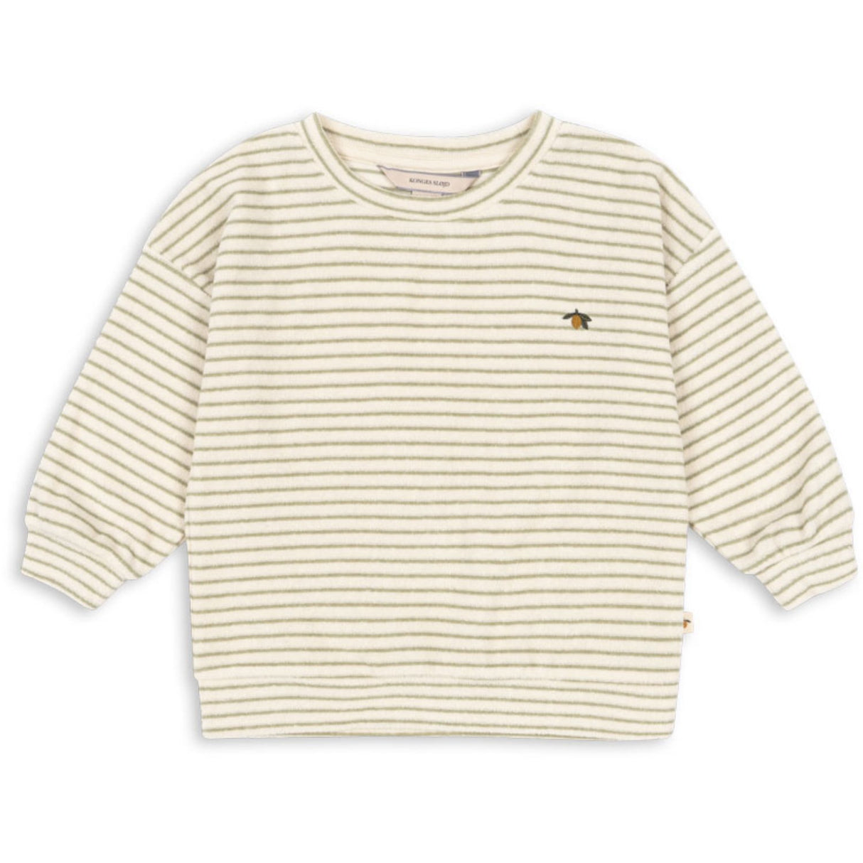 Konges Sløjd Tea Stripe Itty Sweat Skjorte GOTS