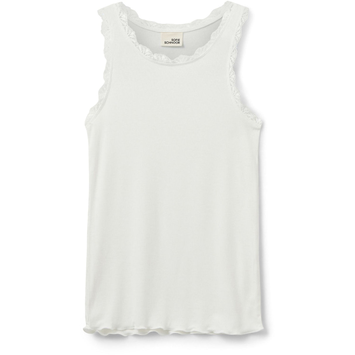 Sofie Schnoor White Sgastridsy Topp