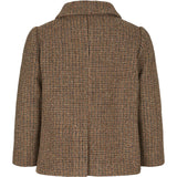 MarMar Wool Check Earthy Check Oval Jakke
