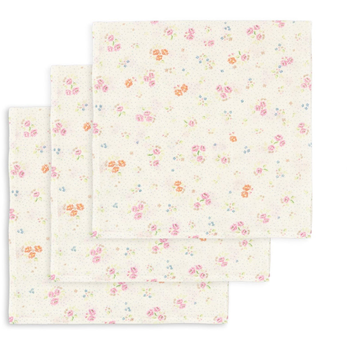 Konges Sløjd Nonoka 3 Pakke Muslin Cloth GOTS