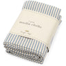 Konges Sløjd Stripe Bluie 3 Pakke Muslin Cloth GOTS