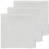 Konges Sløjd Stripe Bluie 3 Pakke Muslin Cloth GOTS