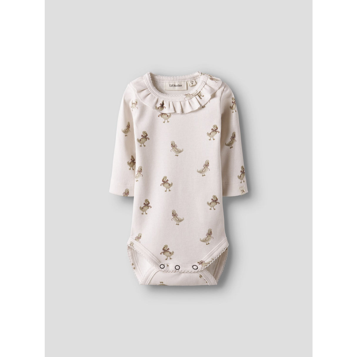 Lil'Atelier Almost Mauve Goose Nbflavo Loa Ls Slim Body Lil