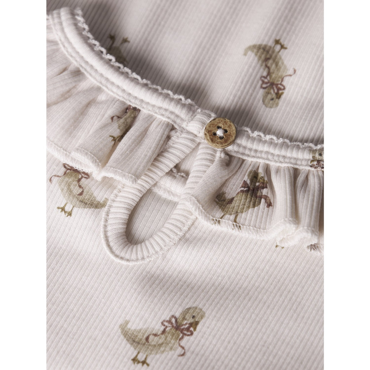 Lil'Atelier Almost Mauve Goose Nmflavo Loa Ls Slim Topp Lil