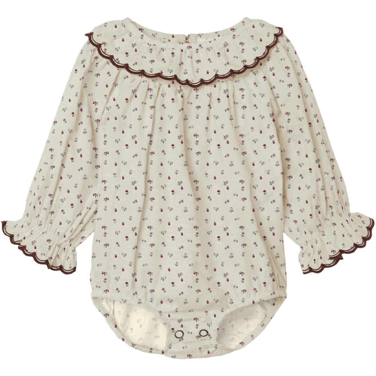 Lil'Atelier Turtledove Red Dahlia Nbfrasia Ls Loose Body Skjorte Lil