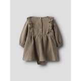 Lil'Atelier Sepia Tint Nbfrosita Liu Ls Body Kjole Lil