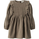 Lil'Atelier Sepia Tint Nmfrosita Liu Ls Kjole Lil