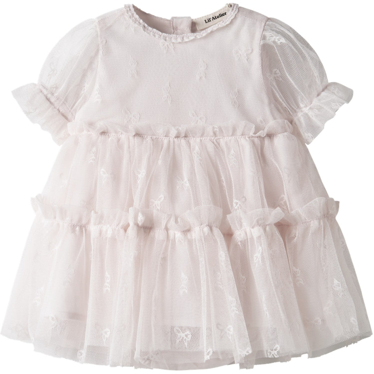 Lil'Atelier Almost Mauve Nbfrosetta Ss Loose Body Kjole Lil