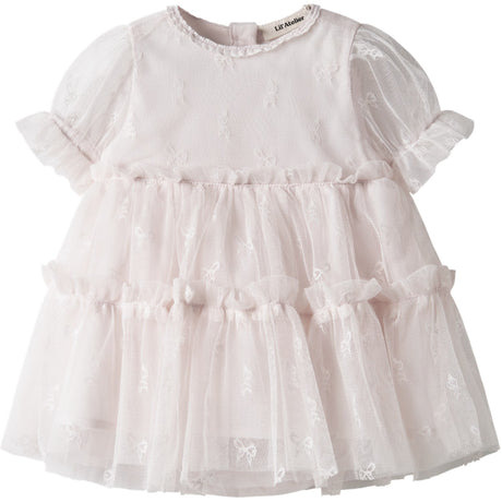 Lil'Atelier Almost Mauve Nbfrosetta Ss Loose Body Kjole Lil