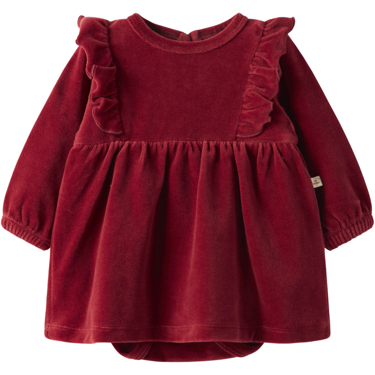 Lil'Atelier Red Dahlia Nbfsaga Sag Ls Body Kjole Lil
