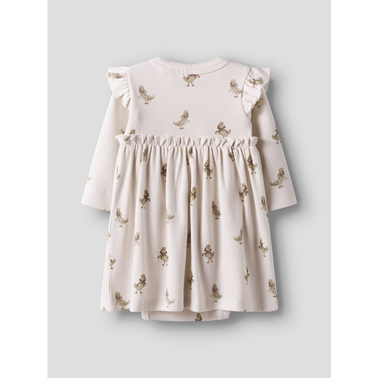 Lil'Atelier Almost Mauve Goose Nbflavo Ekn Ls Body Kjole Lil