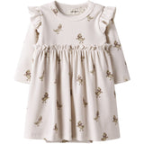 Lil'Atelier Almost Mauve Goose Nbflavo Ekn Ls Body Kjole Lil