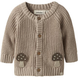 Lil'Atelier Oxford Tan Nbmemlen Lak Ls Strikk Card Lil