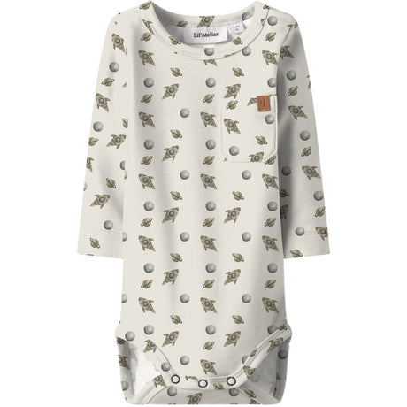 Lil'Atelier Turtledove Space Nbmlayo Geo Ls Slim Body Lil