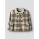 Lil'Atelier Sepia Tint Nmmrobo Ls Loose Strikk Card Lil