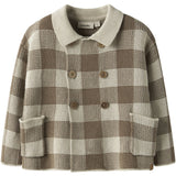 Lil'Atelier Sepia Tint Nmmrobo Ls Loose Strikk Card Lil