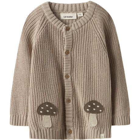 Lil'Atelier Oxford Tan Nmmemlen Lak Ls Strikk Card Lil