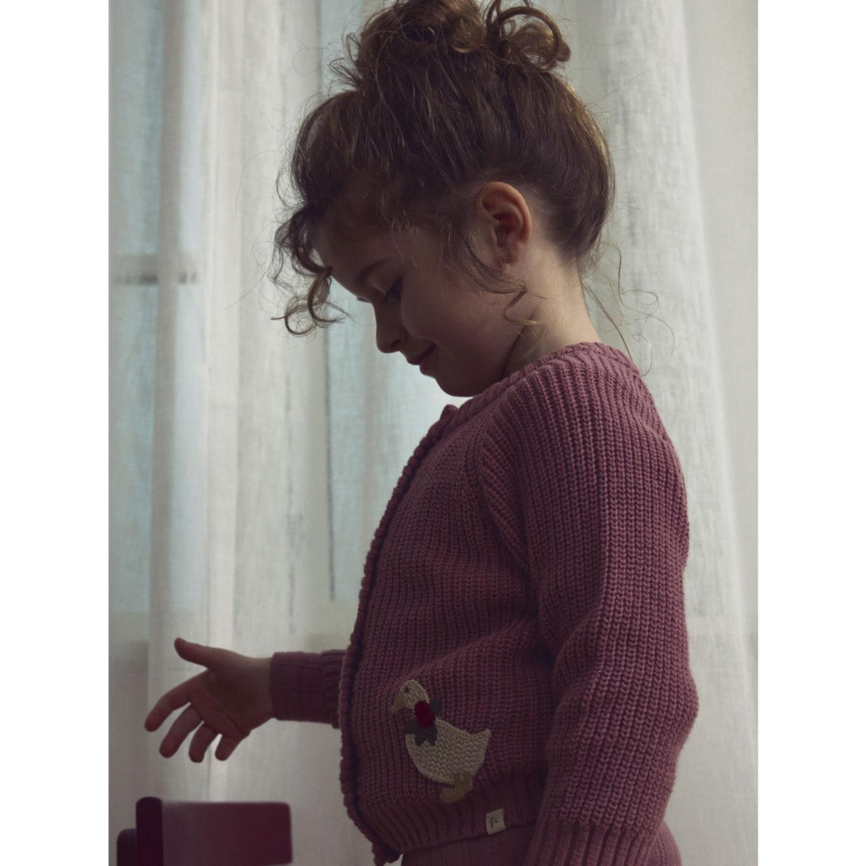 Lil'Atelier Nostalgia Rose Nmfemlen Lak Ls Strikk Card Lil