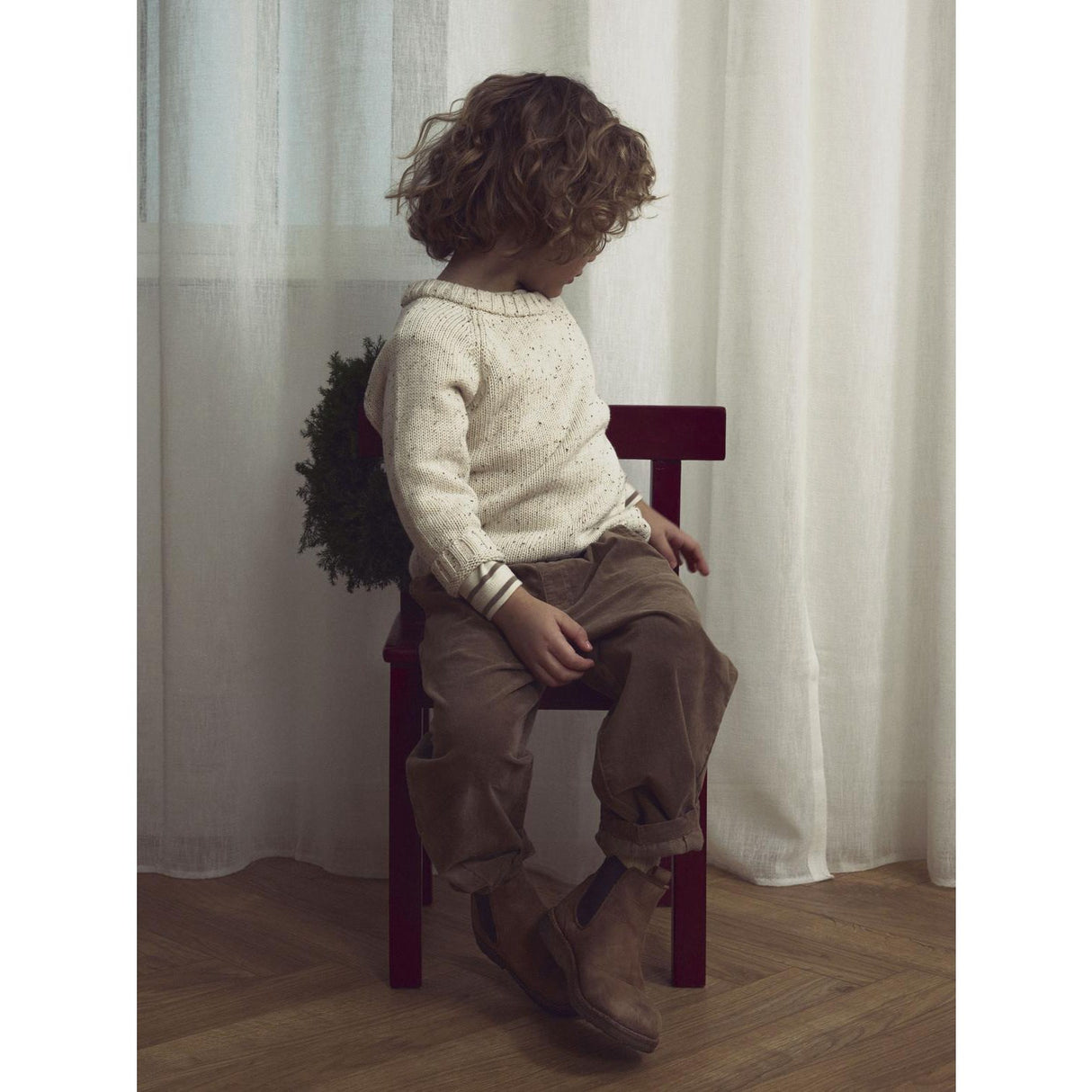 Lil'Atelier Turtledove Nmngalto Fak Ls Strikk Lil