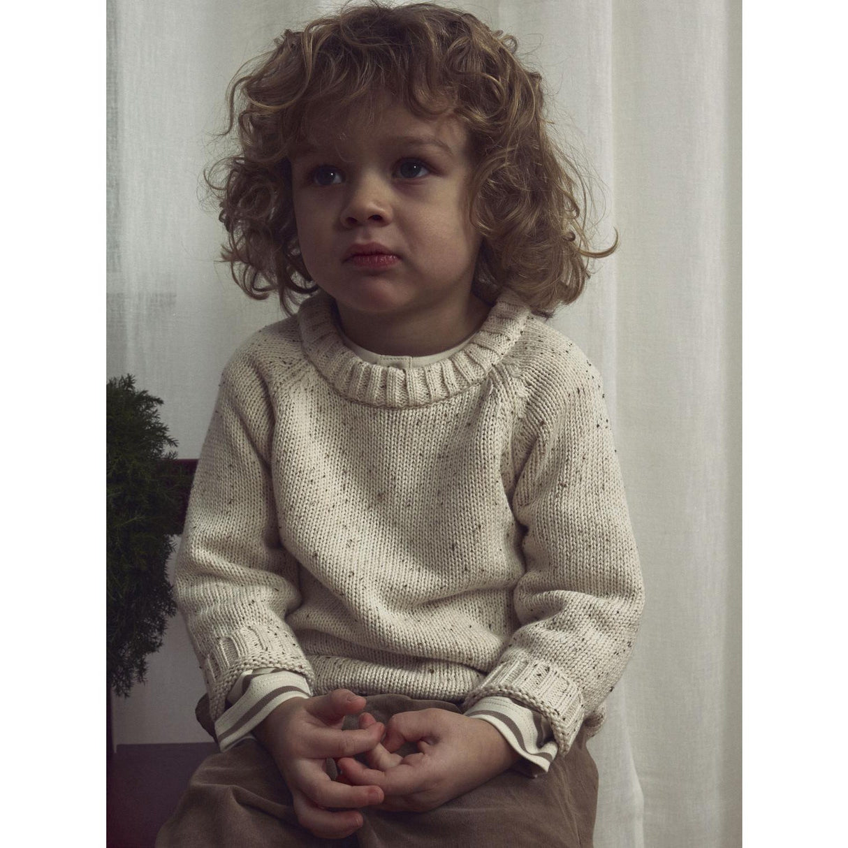 Lil'Atelier Turtledove Nmngalto Fak Ls Strikk Lil