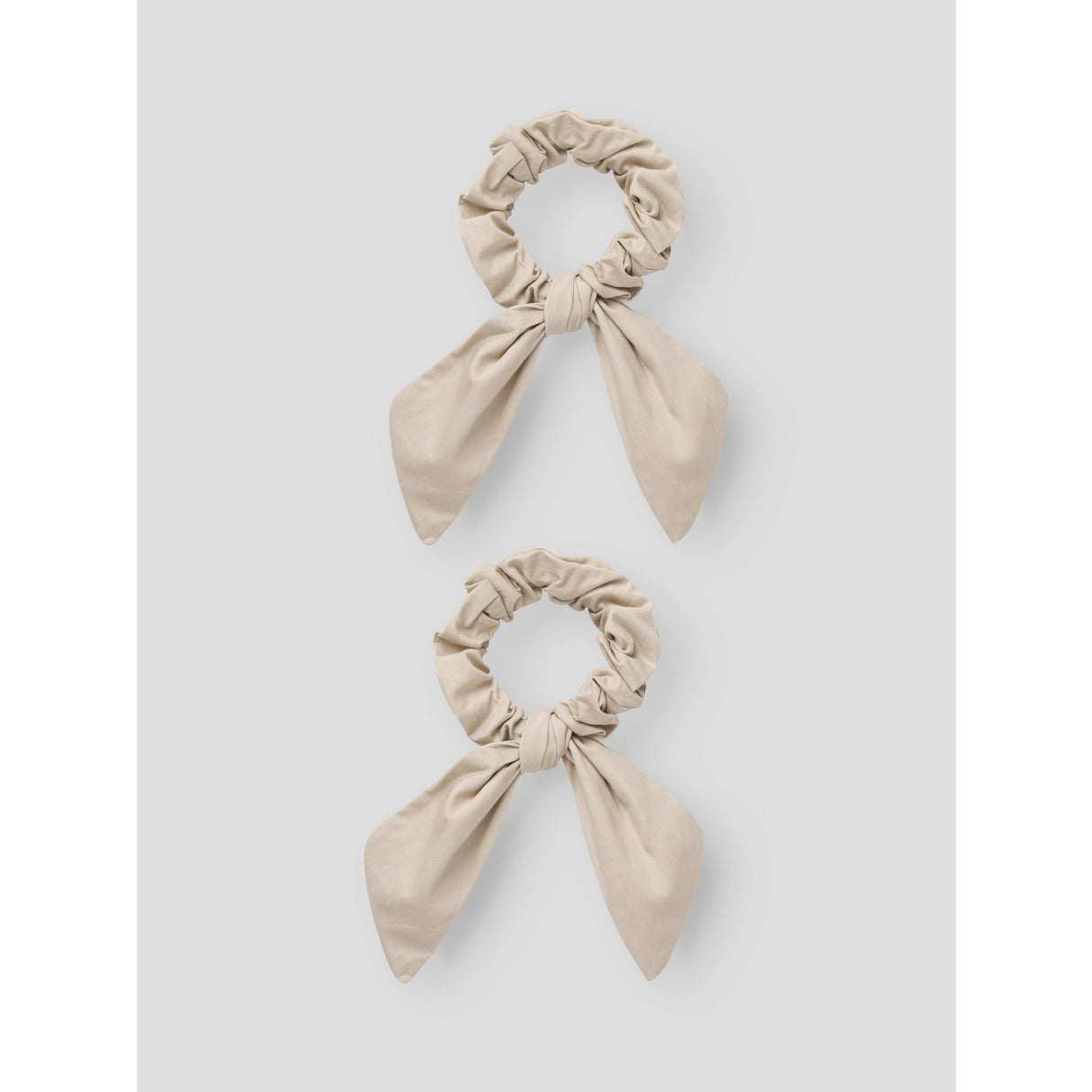 Lil'Atelier Oxford Tan Nmfacc-Louise 2 Pakke Scrunchie Lil
