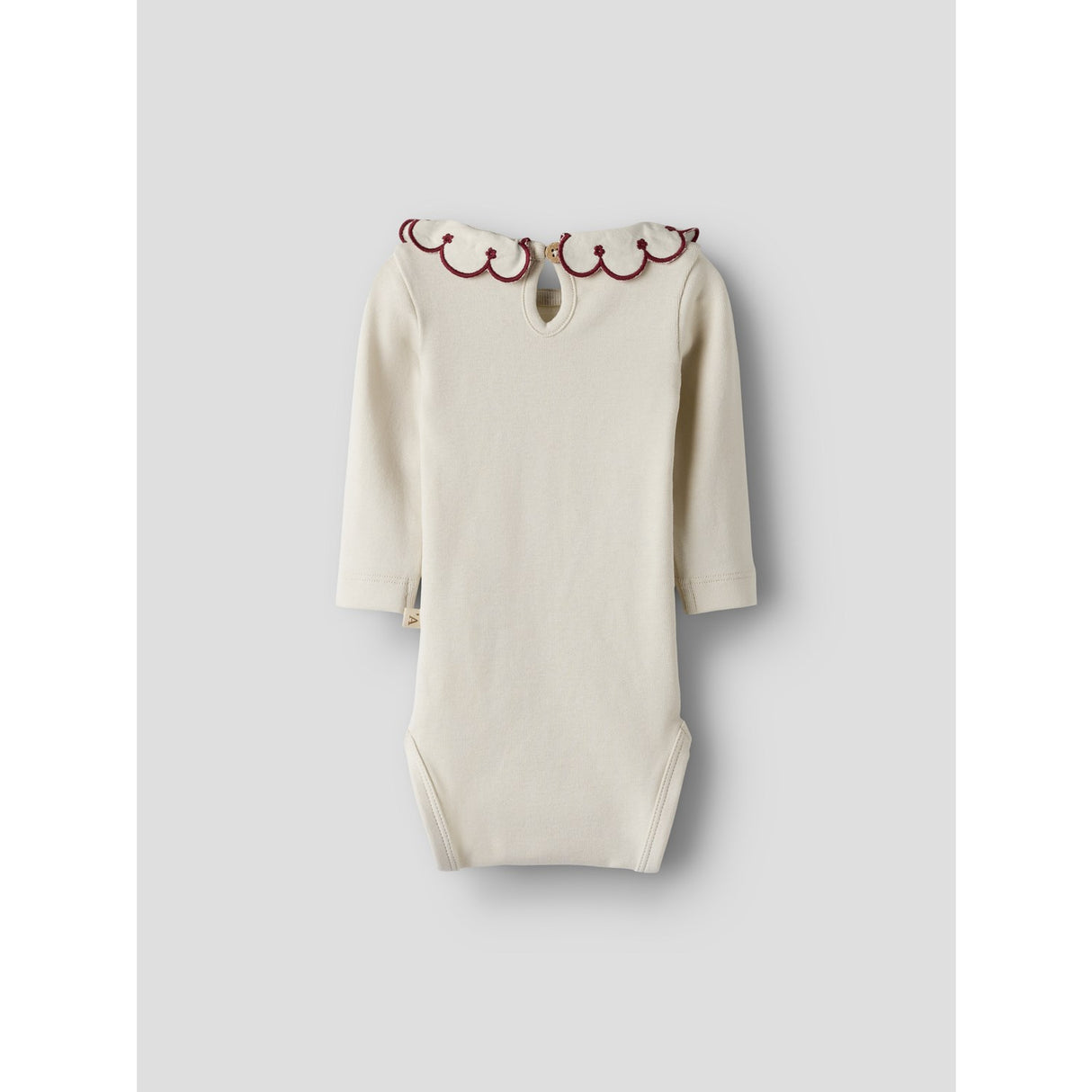 Lil'Atelier Turtledove Red Dahlia Nbffundo Lus Ls Slim Body Lil