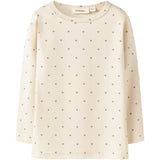 Lil'Atelier Turtledove Heart Nmflalo Tig Ls Slim Topp Lil
