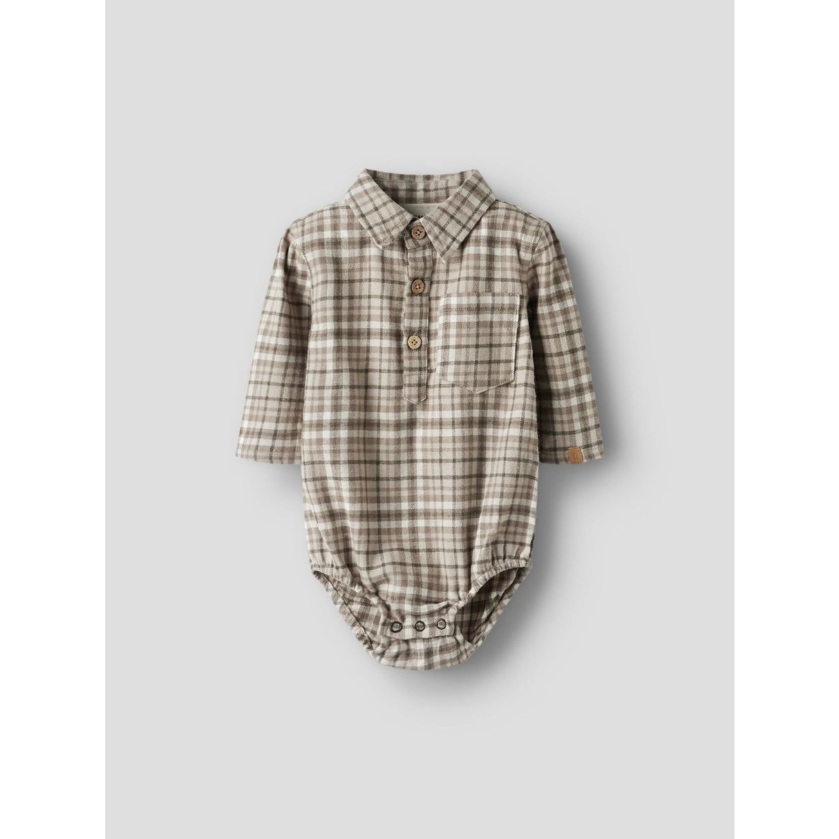 Lil'Atelier Sepia Tint Nbmrebel Ls Body Skjorte Lil